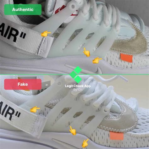 nike presto off white replica paypal|real vs fake off white presto.